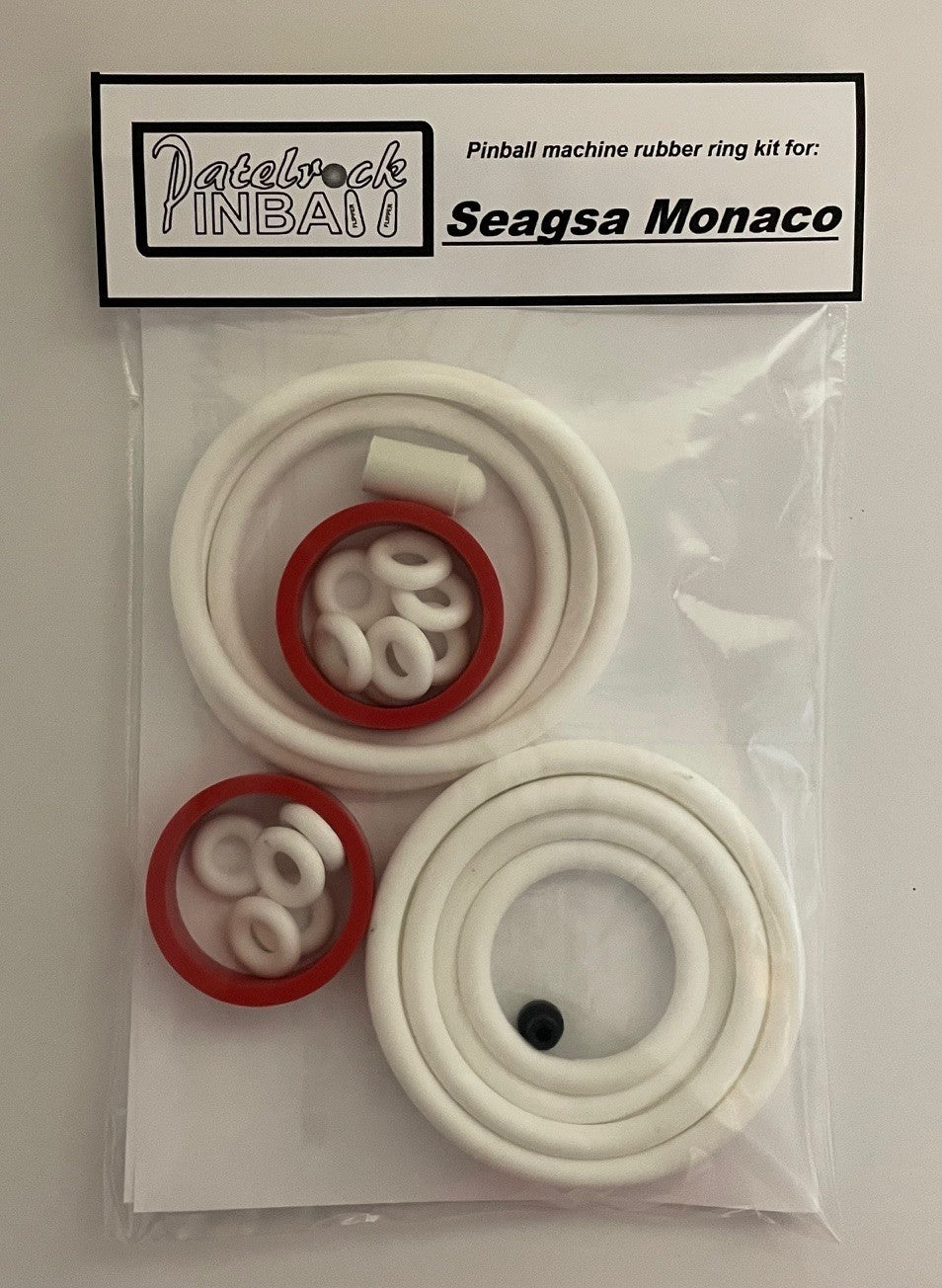 Segasa Monaco Pinball Machine Rubber Ring Kit