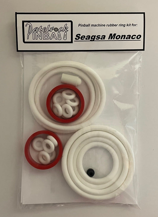 Segasa Monaco Pinball Machine Rubber Ring Kit