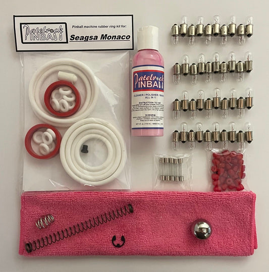 Segasa Monaco Pinball Machine Maintenance Kit