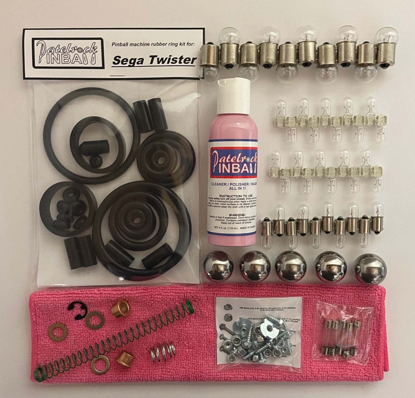 Sega Twister Pinball Machine Maintenance Kit