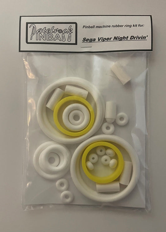 Sega Viper Night Drivin' Pinball Machine Rubber Ring Kit