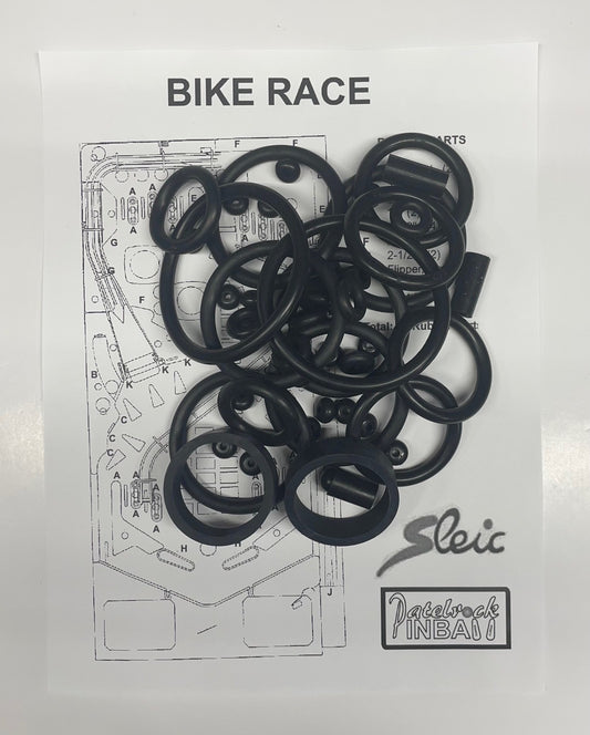 Sleic Bike Race Pinball Machine Rubber Ring Kit