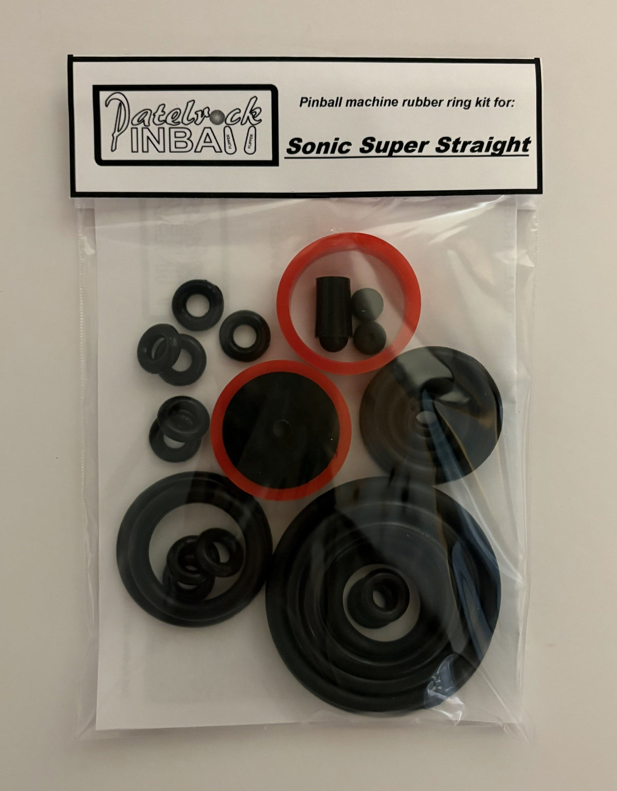 Segasa | Sonic Super Straight Pinball Machine Rubber Ring Kit