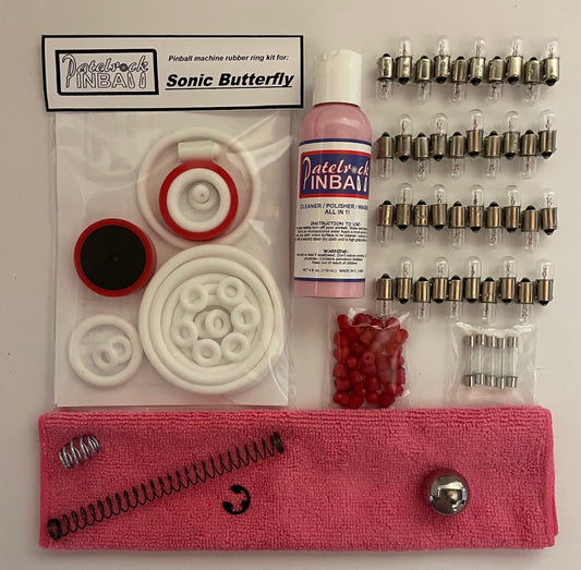Segasa | Sonic Butterfly Pinball Machine Maintenance Kit