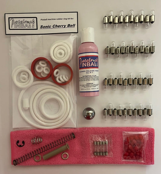 Segasa | Sonic Cherry Bell Pinball Machine Maintenance Kit