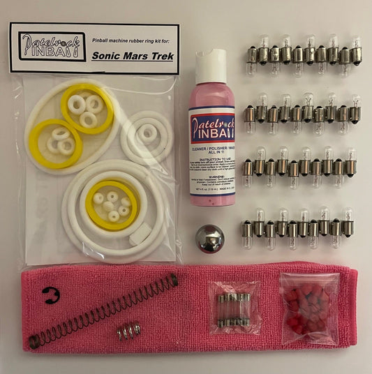 Segasa | Sonic Mars Trek Pinball Machine Maintenance Kit