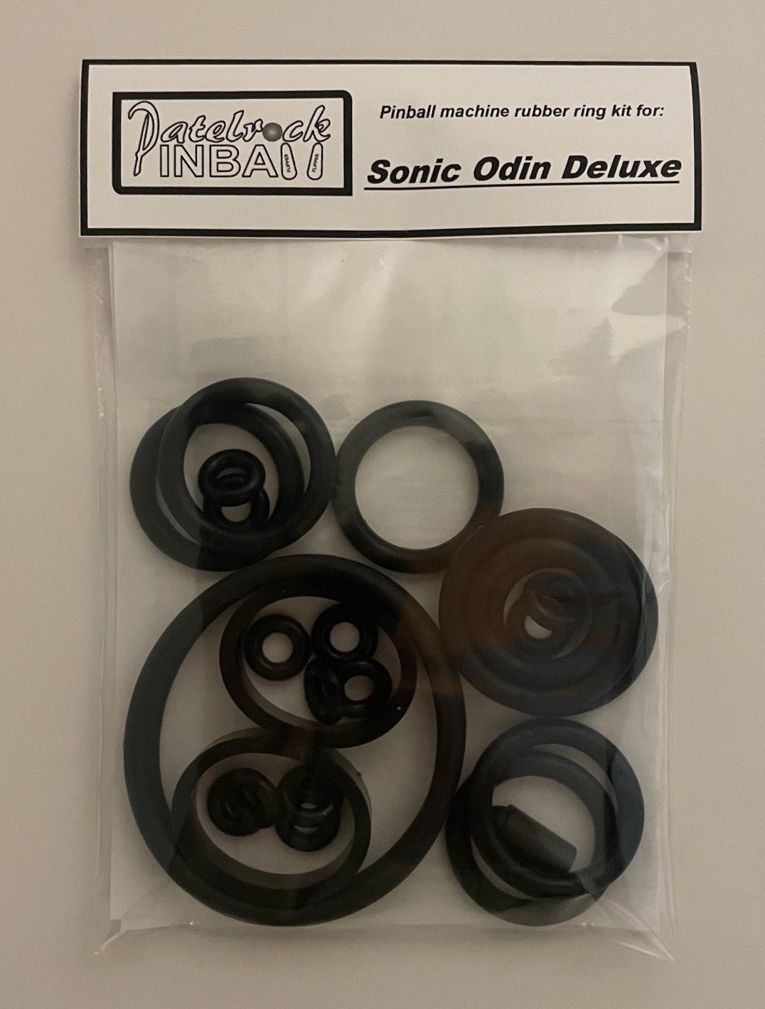 Sonic Odin Deluxe Pinball Machine Rubber Ring Kit