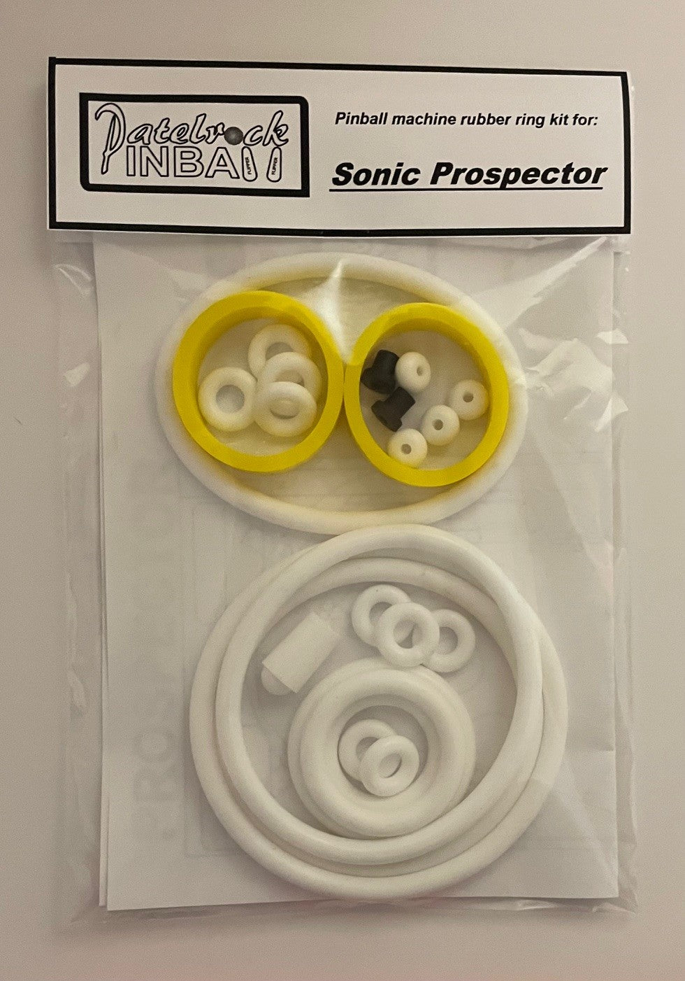Segasa | Sonic Prospector Pinball Machine Rubber Ring Kit