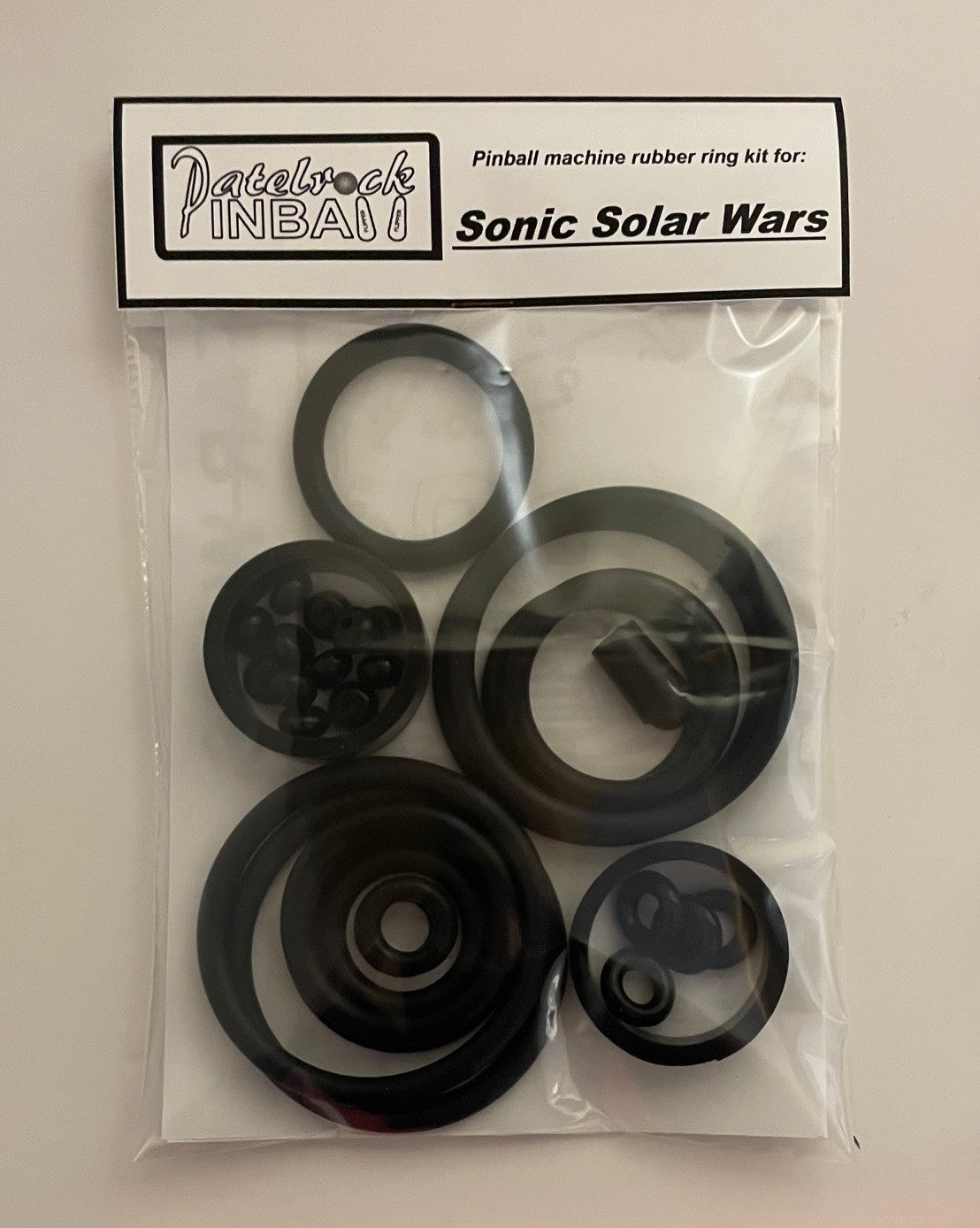 Sonic Solar Wars Pinball Machine Rubber Ring Kit