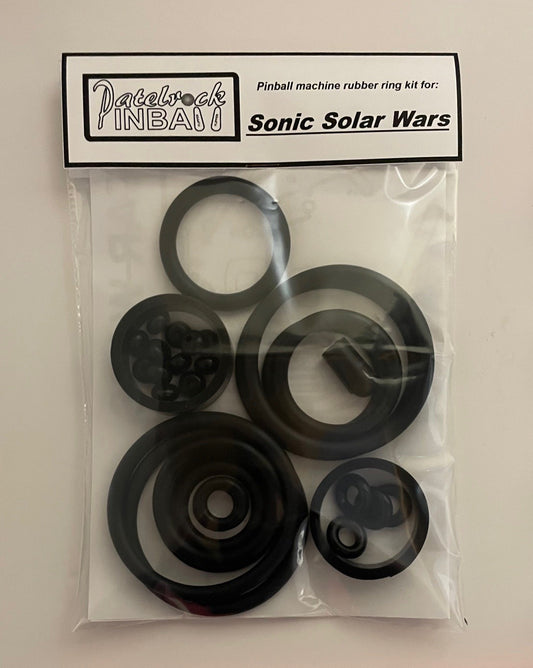 Sonic Solar Wars Pinball Machine Rubber Ring Kit