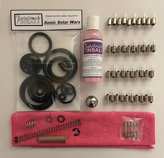 Sonic Solar Wars Pinball Machine Maintenance Kit