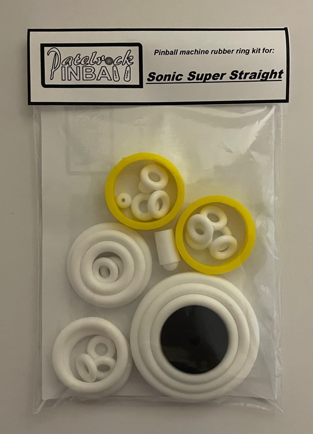 Segasa | Sonic Super Straight Pinball Machine Rubber Ring Kit