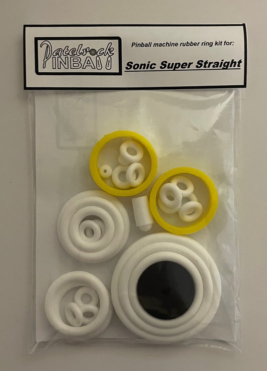 Segasa | Sonic Super Straight Pinball Machine Rubber Ring Kit