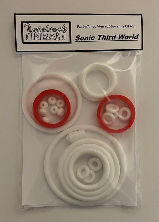 Sonic | Segasa Third World Pinball Machine Rubber Ring Kit