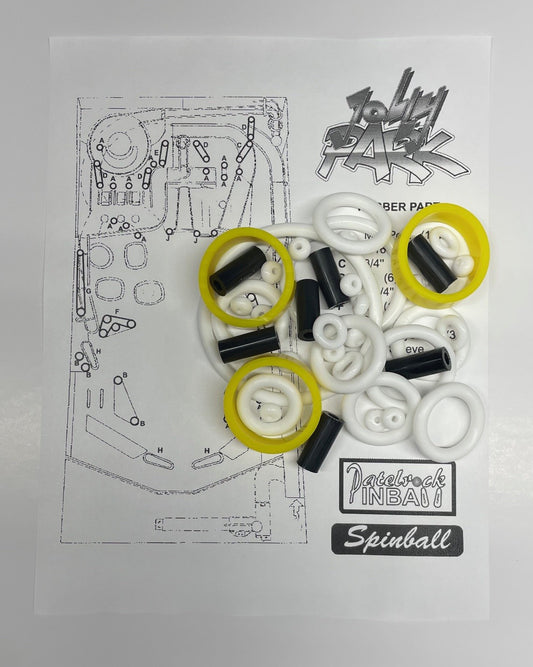 Spinball Jolly Park Pinball Machine Rubber Ring Kit