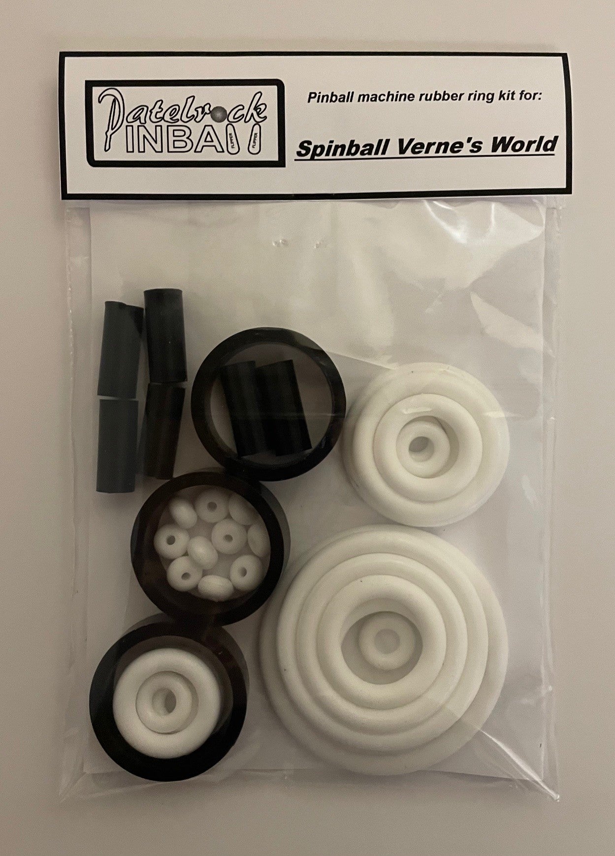 Spinball Verne's World Pinball Machine Rubber Ring Kit