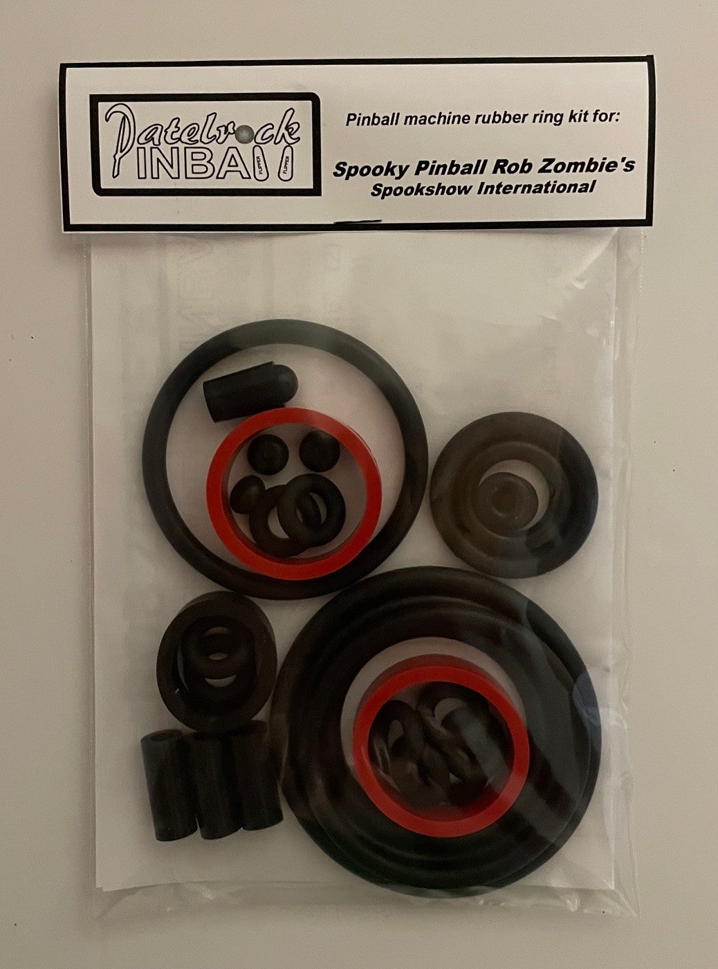 Spooky Pinball Rob Zombie's Spookshow International Pinball Machine Rubber Ring Kit