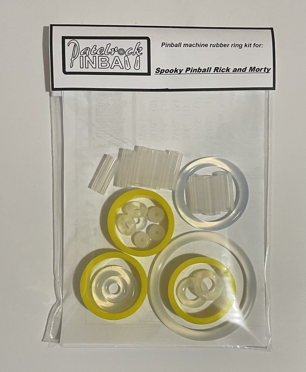 Spooky Pinball Rick and Morty Pinball Machine Rubber Ring Kit