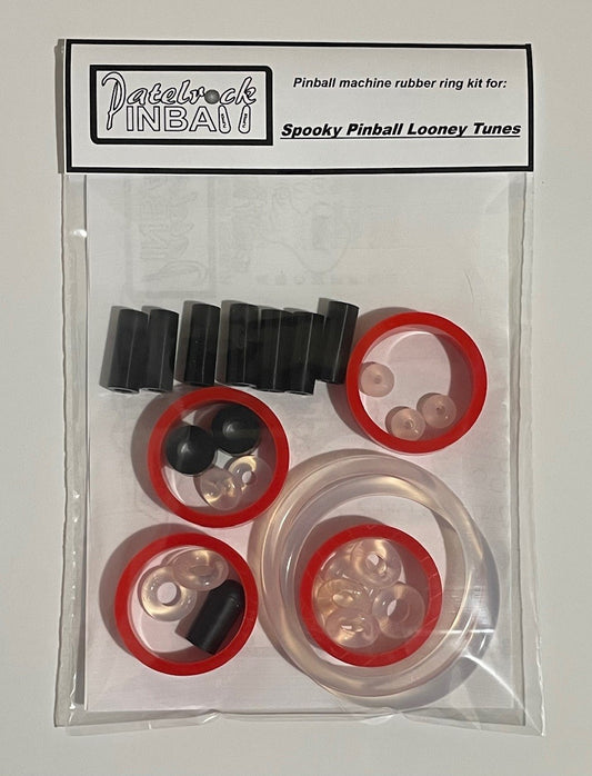 Spooky Pinball Looney Tunes Pinball Machine Rubber Ring Kit