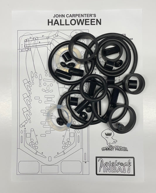 Spooky Pinball John Carpenter's Halloween Pinball Machine Rubber Ring Kit