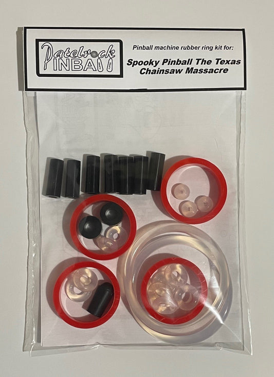 Spooky Pinball The Texas Chainsaw Massacre Pinball Machine Rubber Ring Kit