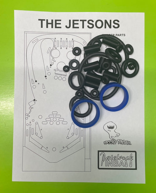 Spooky Pinball The Jetsons Pinball Machine Rubber Ring Kit