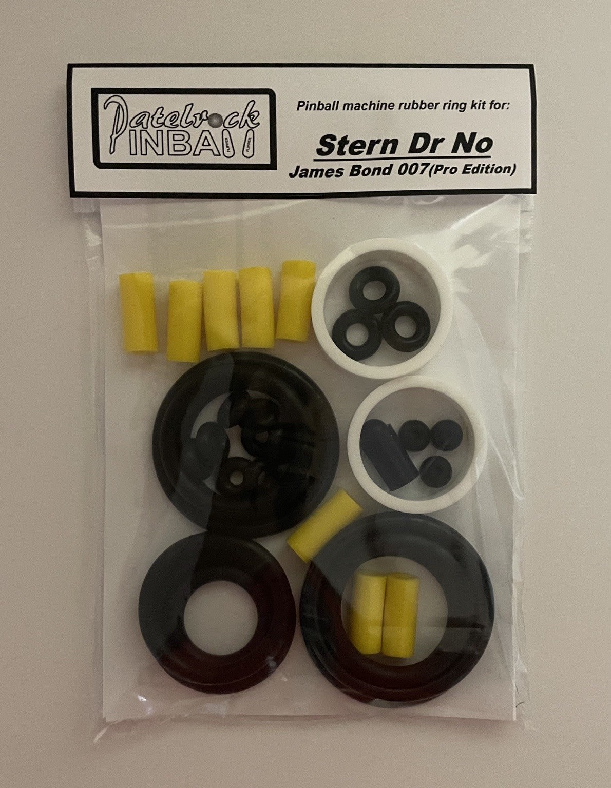 Stern Dr. No | James Bond 007 | Pro Pinball Machine Rubber Ring Kit