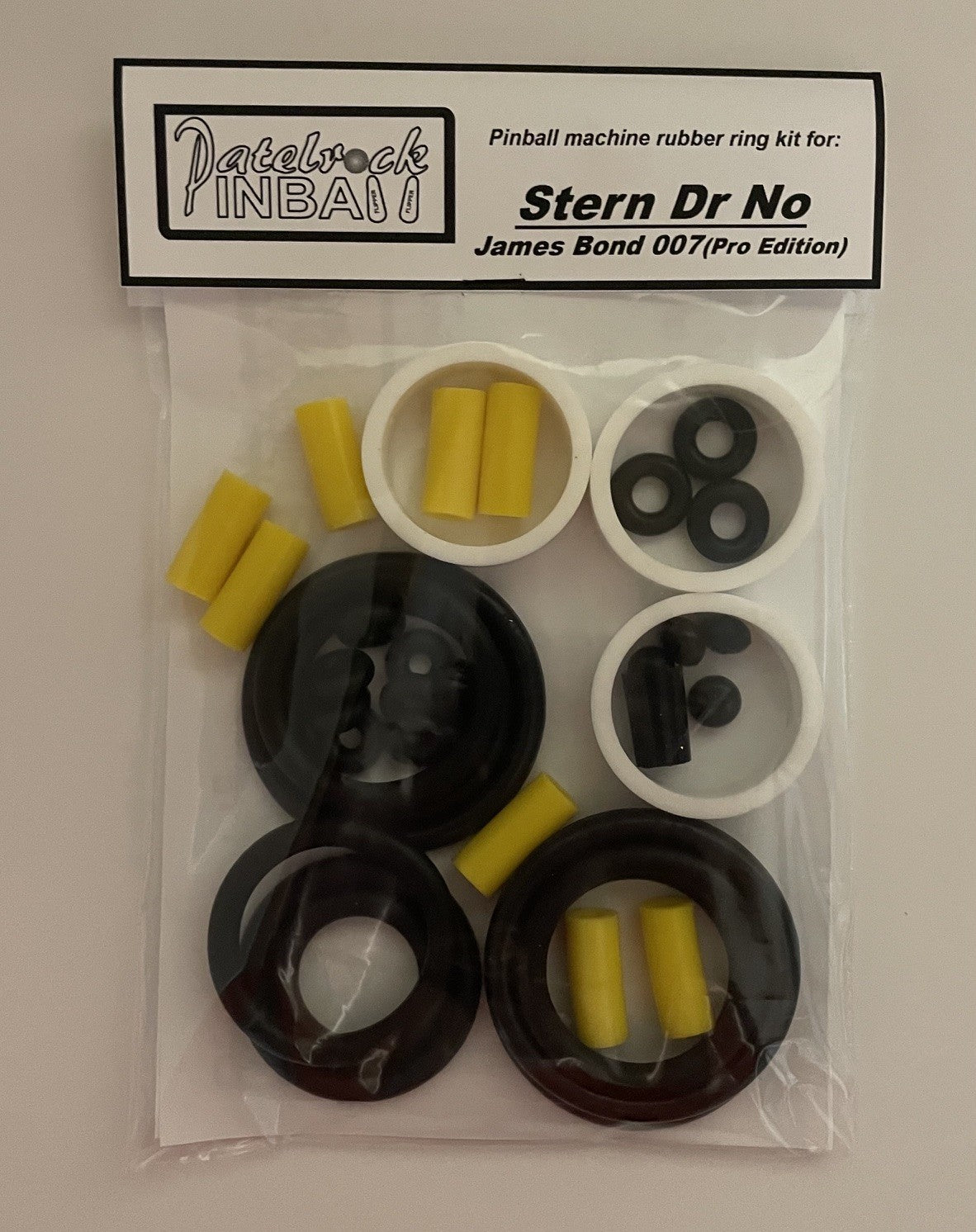 Stern Dr. No | James Bond 007 | Pro Pinball Machine Rubber Ring Kit