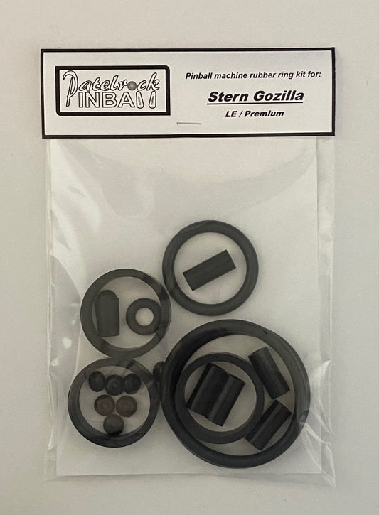Stern Godzilla Premium / Limited Edition Pinball Machine Rubber Ring Kit