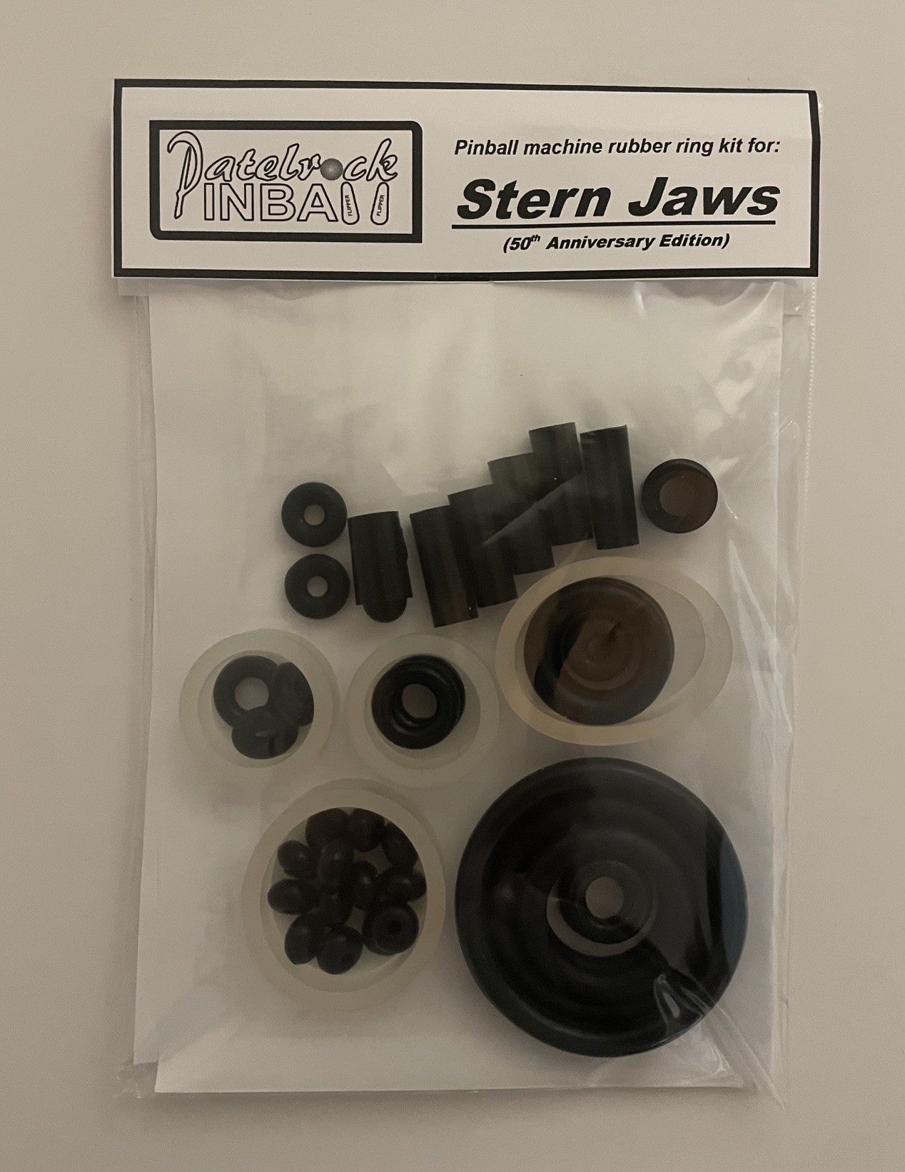 Stern Jaws | 50th Anniversary | Premium Pinball Machine Rubber Ring Kit