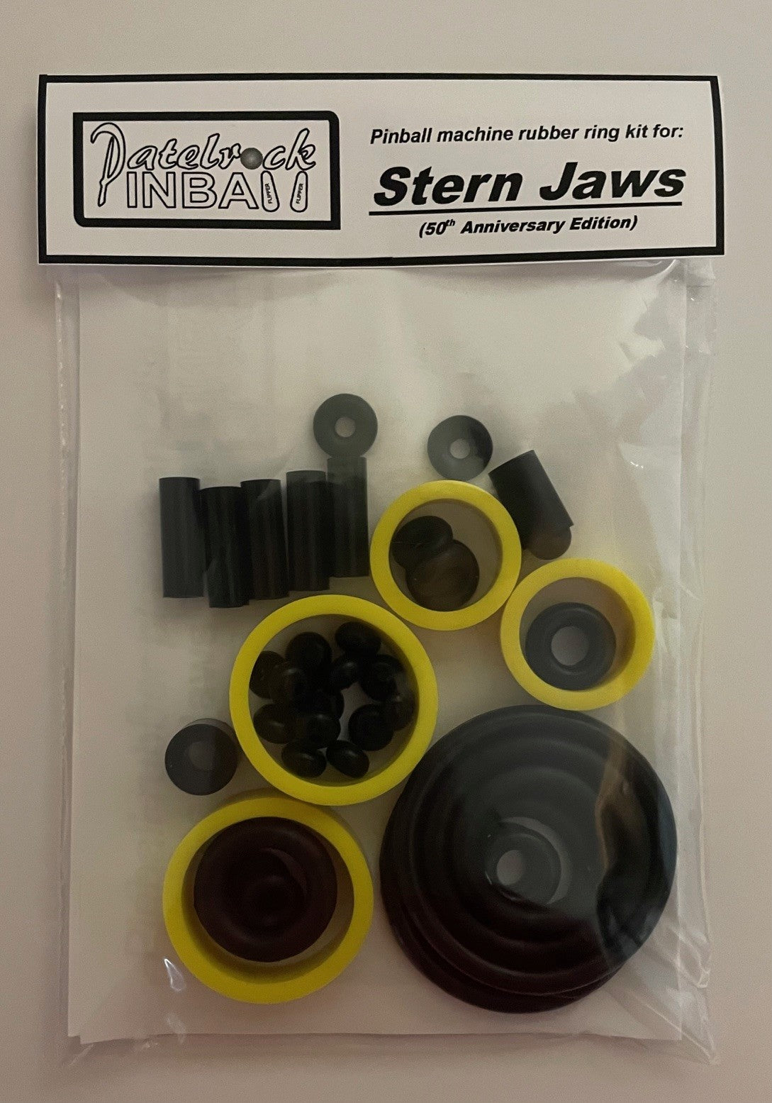 Stern Jaws | 50th Anniversary | Premium Pinball Machine Rubber Ring Kit