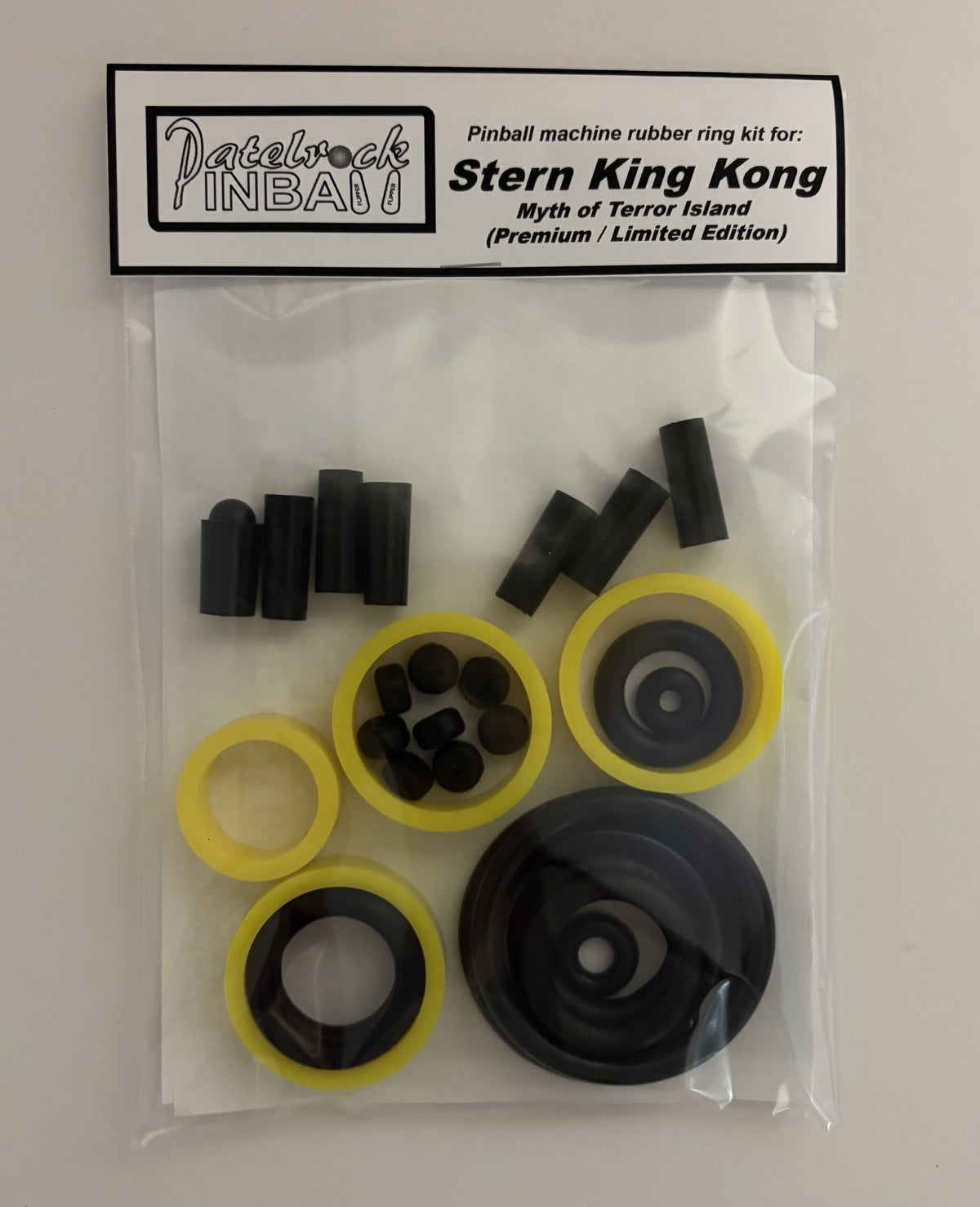 Stern King Kong: Myth of Terror Island Premium | Limited Edition Pinball Machine Rubber Ring Kit