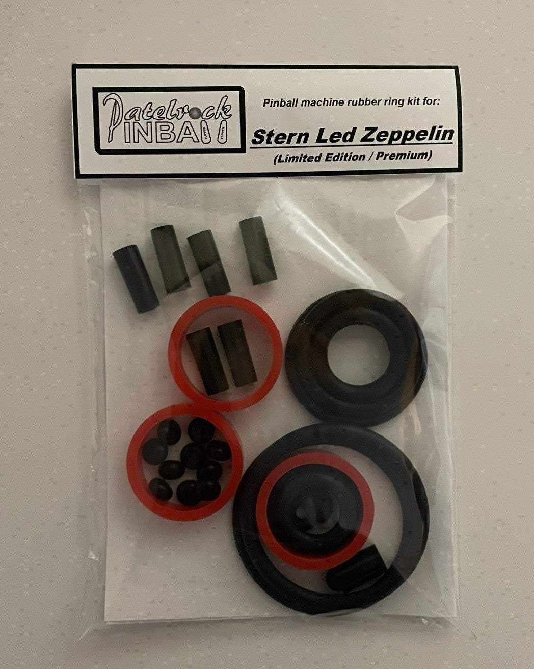 Stern Led Zeppelin Premium / Limited Edition Pinball Machine Rubber Ring Kit