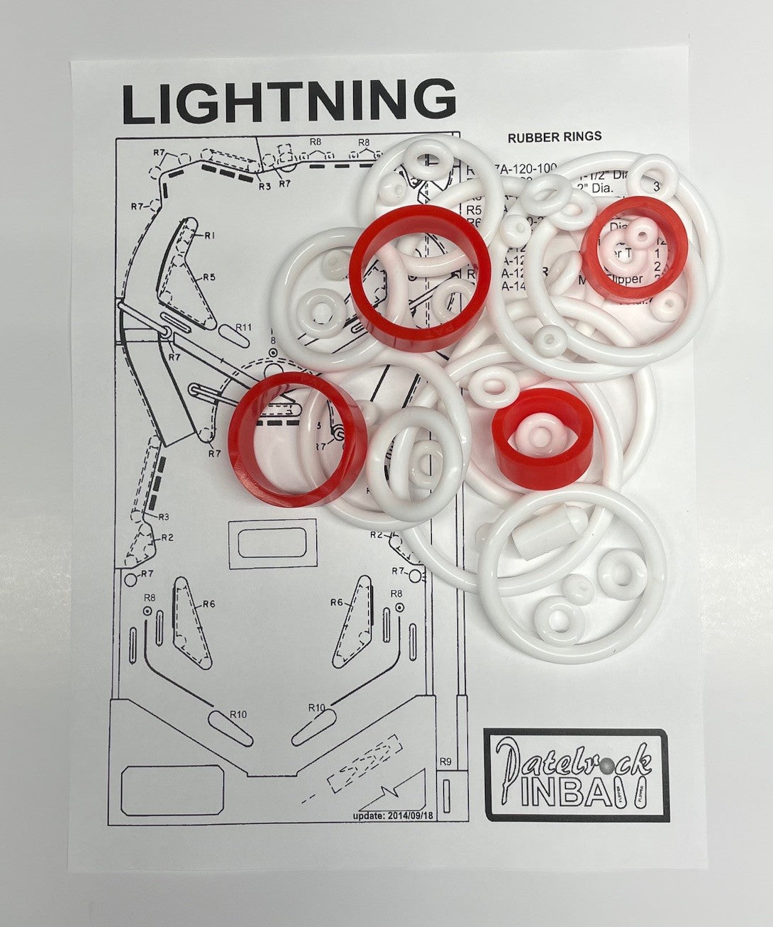 Stern Lightning Pinball Machine Maintenance Kit