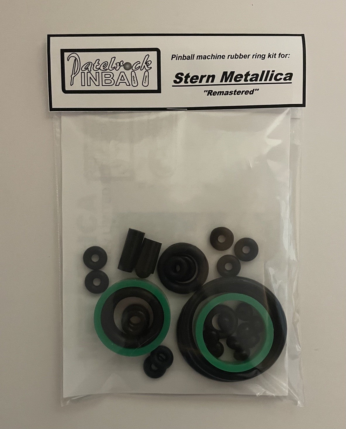 Stern Metallica Remastered Premium / Limited Edition Pinball Machine Rubber Ring Kit