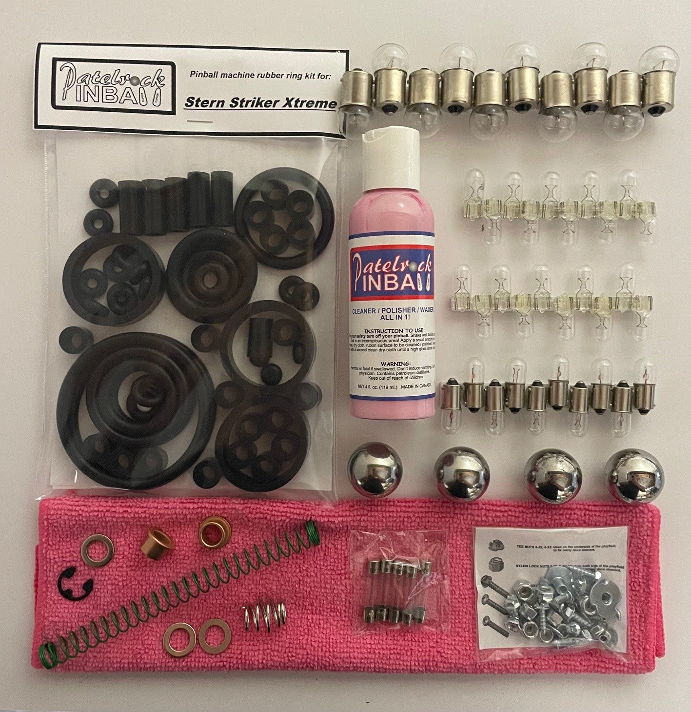 Stern Striker Xtreme Pinball Machine Maintenance Kit