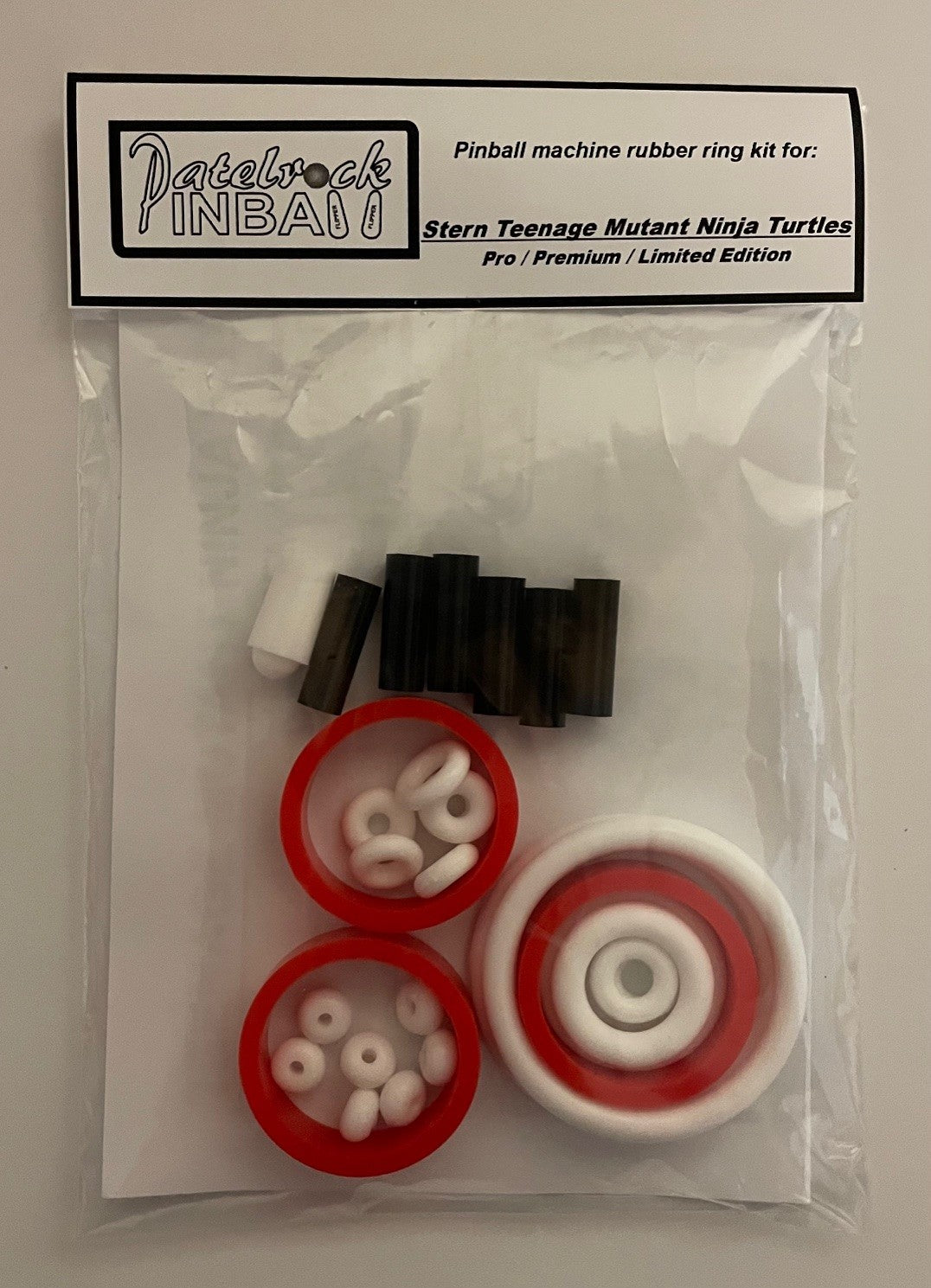 Stern Teenage Mutant Ninja Turtles | Pro | Premium | Limited Edition Pinball Machine Rubber Ring Kit