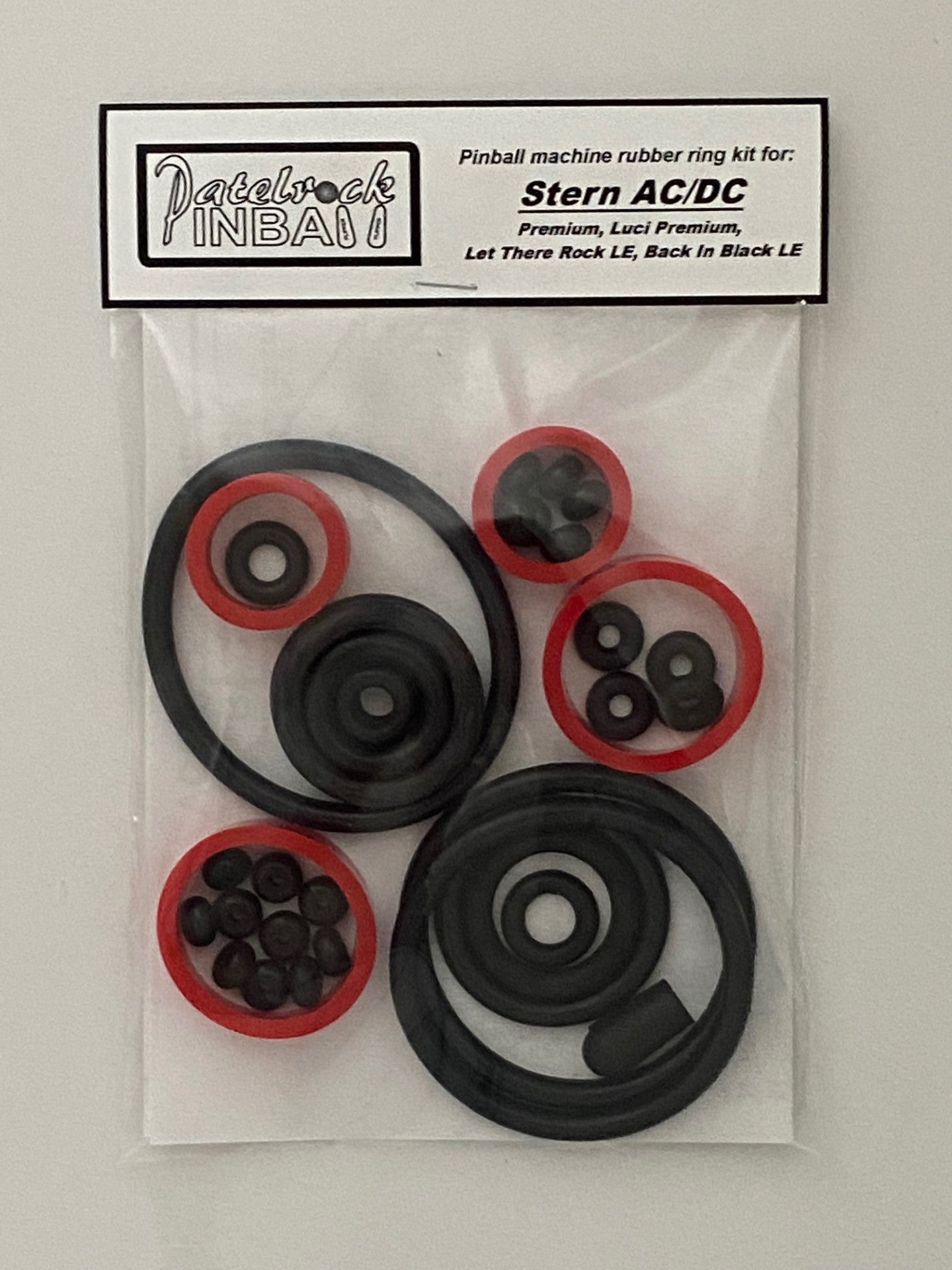 Stern AC / DC Premium | Limited Edition | Vault Edition Pinball Machine Rubber Ring Kit