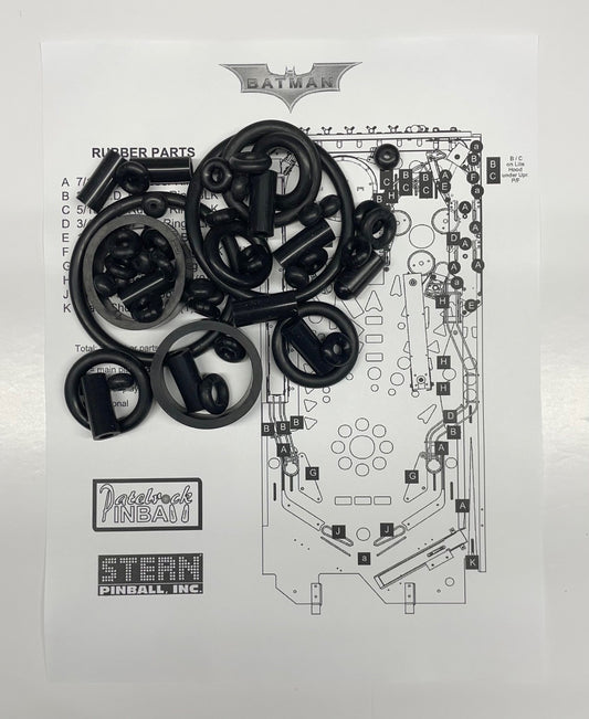 Stern Batman The Dark Knight Pinball Machine Maintenance Kit