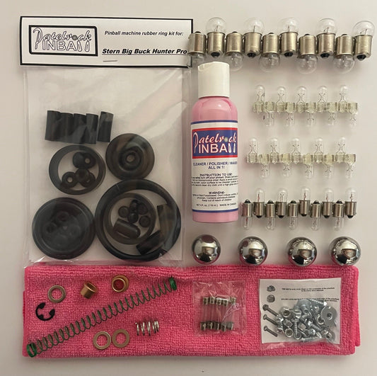 Stern Big Buck Hunter Pro Pinball Machine Maintenance Kit