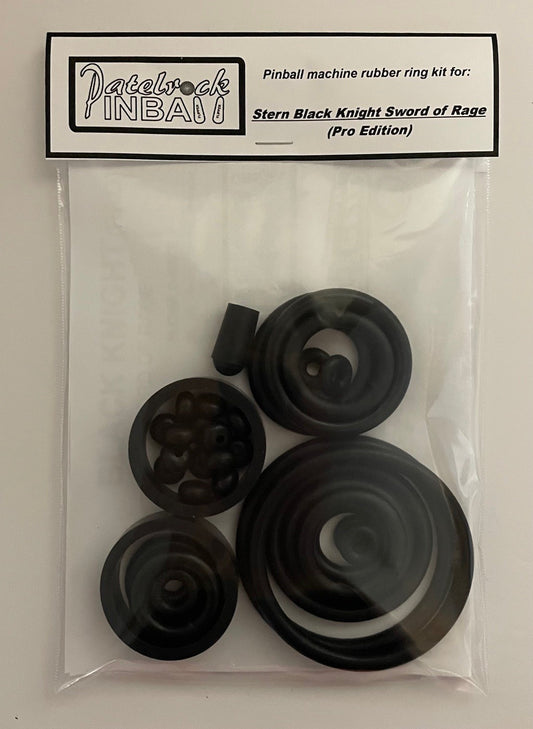 Stern Black Knight Sword of Rage Pro Pinball Machine Rubber Ring Kit