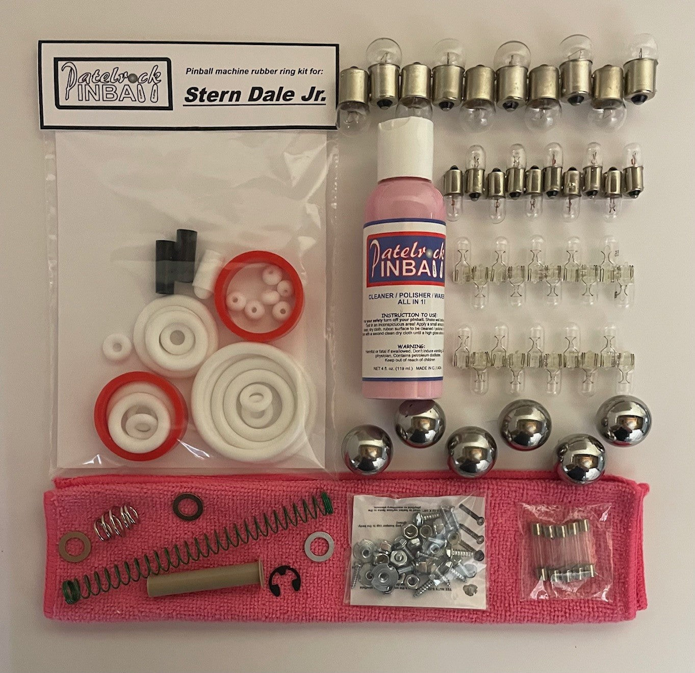 Stern Dale Jr. Pinball Machine Maintenance Kit