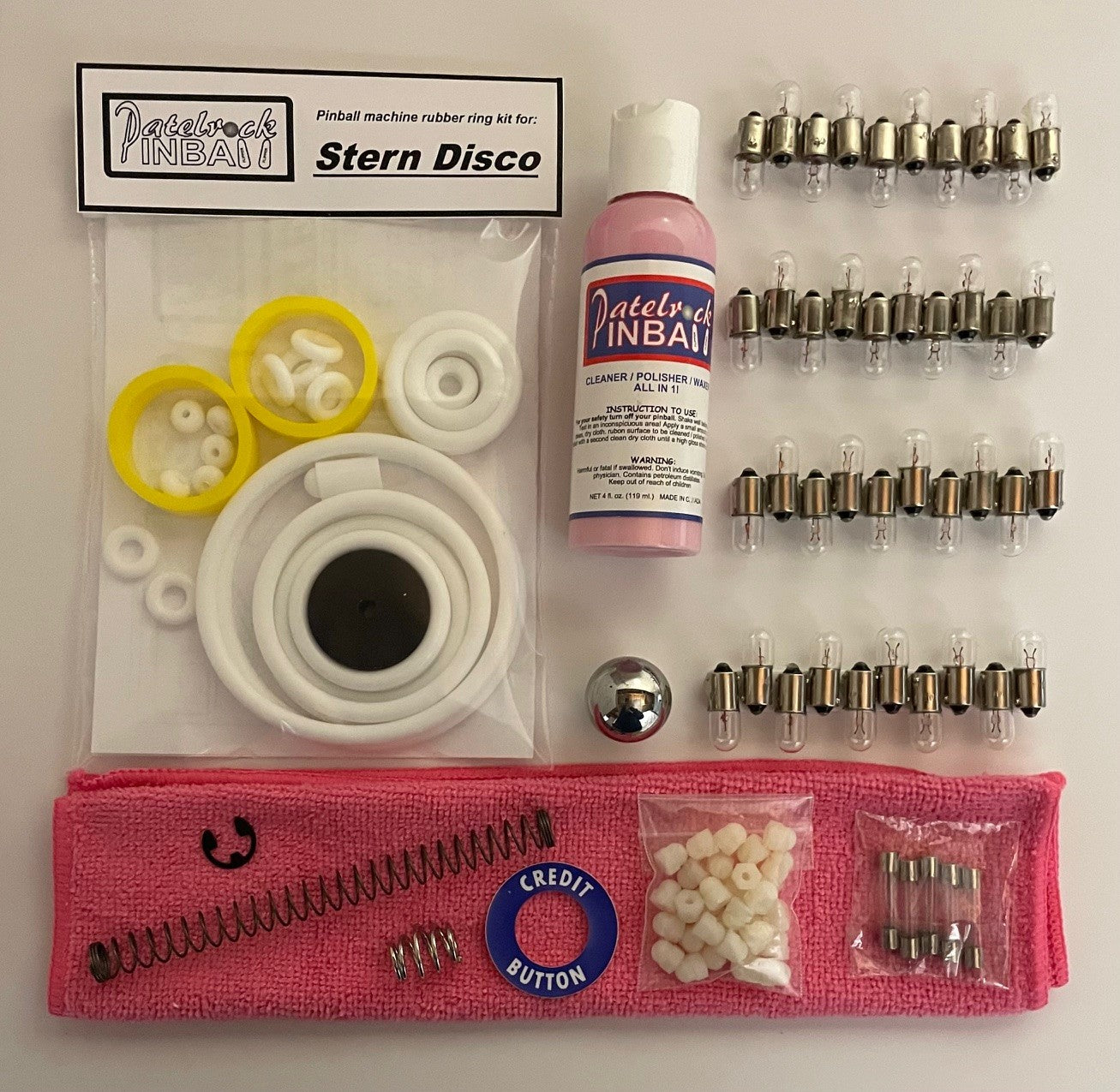 Stern Disco Pinball Machine Maintenance Kit