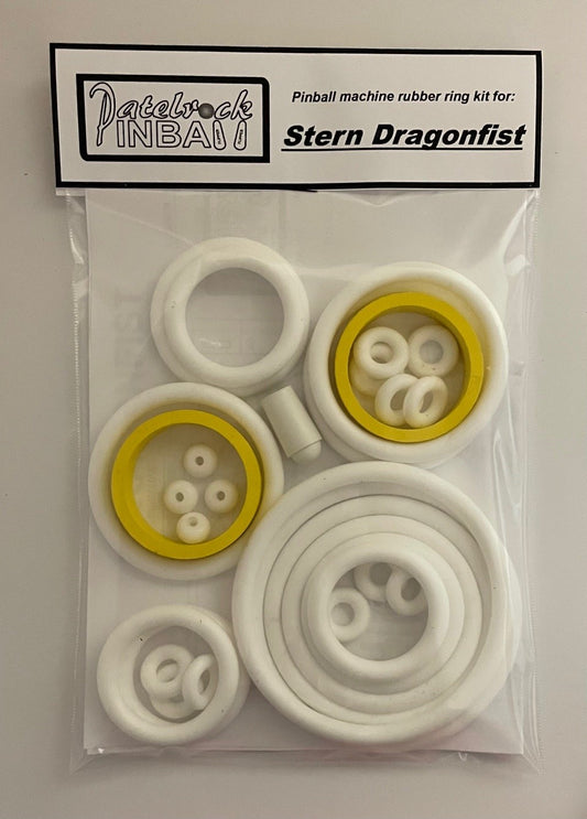 Stern Dragonfist Pinball Machine Rubber Ring Kit