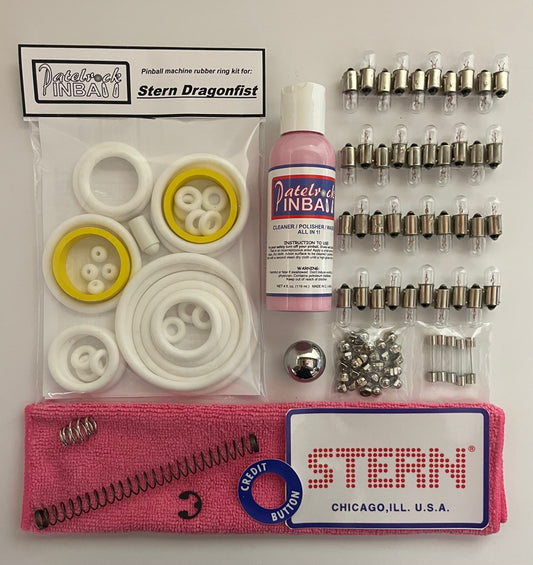 Stern Dragonfist Pinball Machine Maintenance Kit