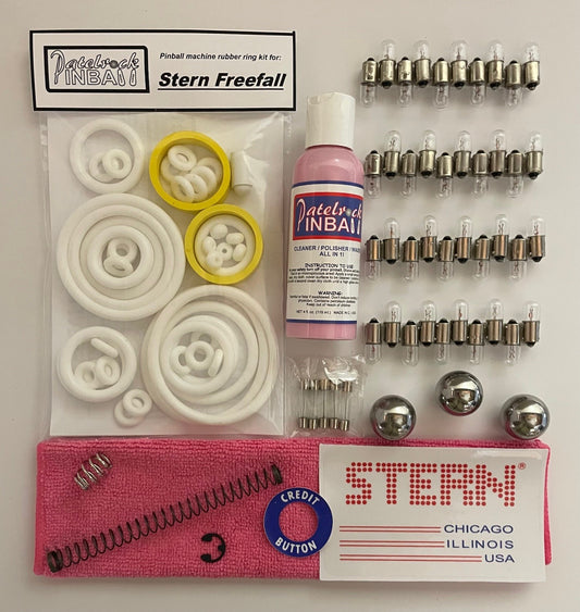Stern Freefall Pinball Machine Maintenance Kit