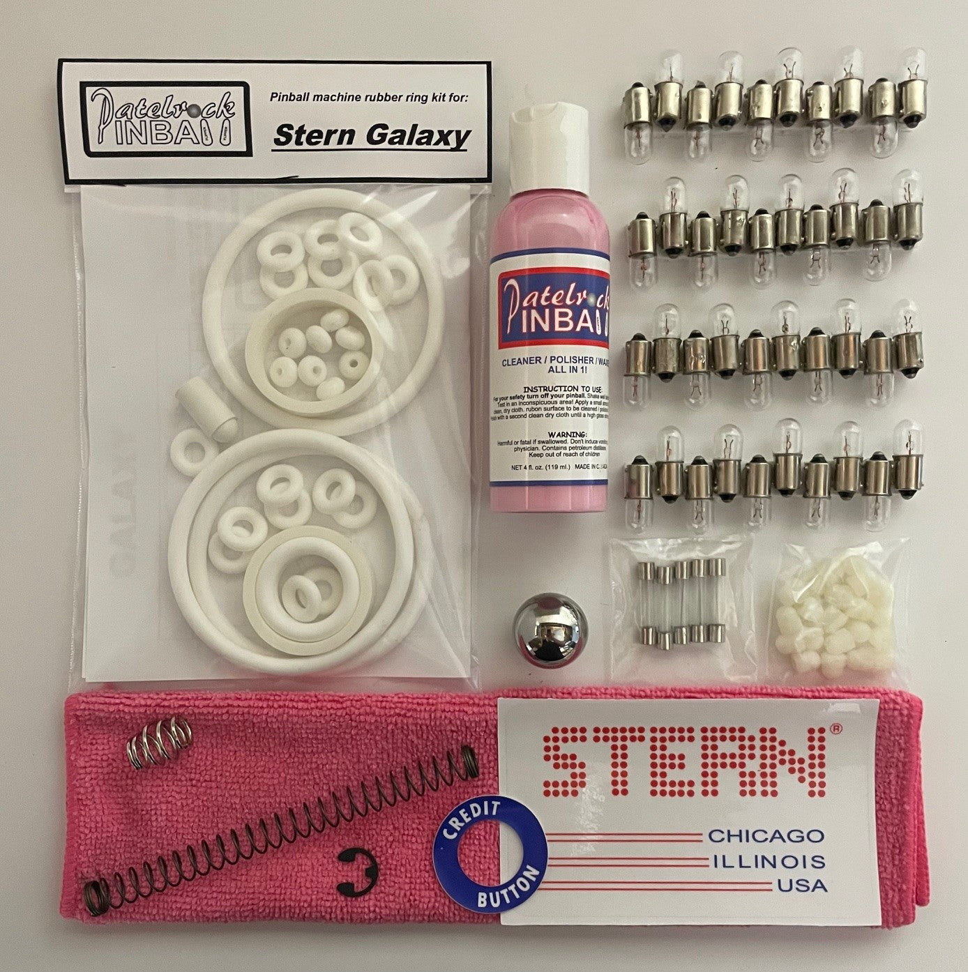 Stern Galaxy Pinball Machine Maintenance Kit
