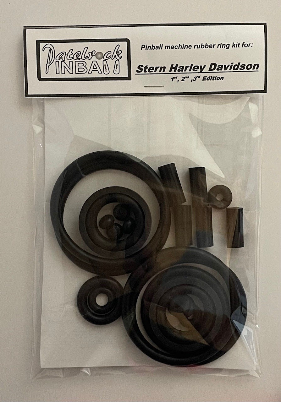 Stern Sega Harley Davidson Pinball Machine Rubber Ring Kit