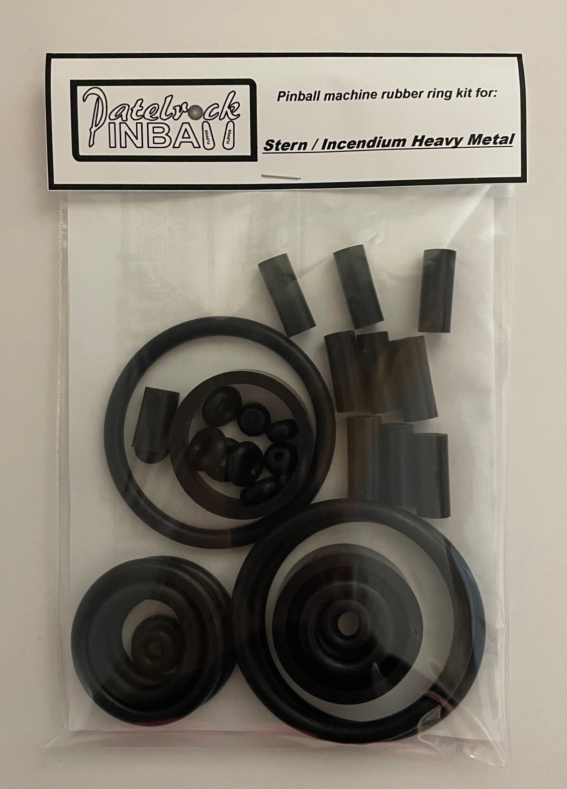 Stern | Incendium Heavy Metal Pinball Machine Rubber Ring Kit