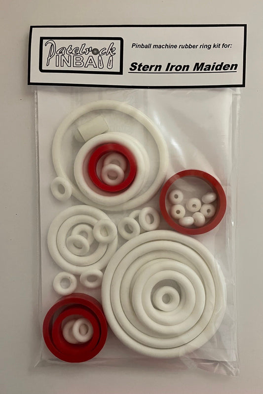 Stern Iron Maiden Pinball Machine Rubber Ring Kit